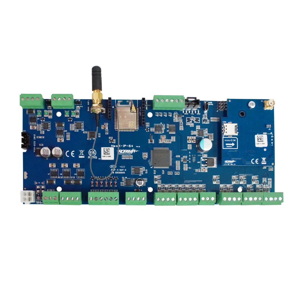 CENTRALA ALARMOWA NEOLTE-IP-64, LTE + WIFI, 4 STREFY, 16-64 WEJŚĆ, 8-40 WYJŚĆ, 12VDC