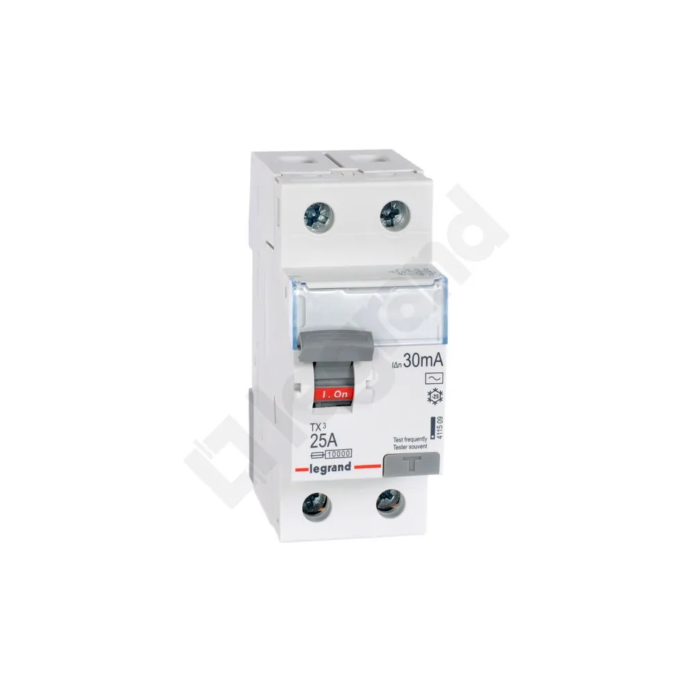 P302 TX3 25A/ 30MA/AC WYŁĄCZNIK RÓŻNICOWY 25A 2P 2M 30MA AC 10KA