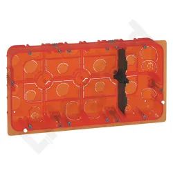 BATIBOX PUSZKA INSTALACYJNA PT GIPS 2X 10M GŁ.40