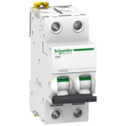 Schneider Electric Wyłącznik nadprądowy Acti9 iC60L-K10-2 C 10A 2-biegunowy, A9F95210