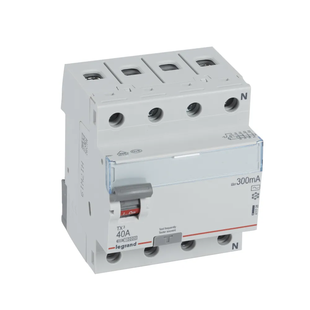 P304 TX3 40A/ 300MA/AC WYŁĄCZNIK RÓŻNICOWY 40A 4P 4M 300MA AC 10KA
