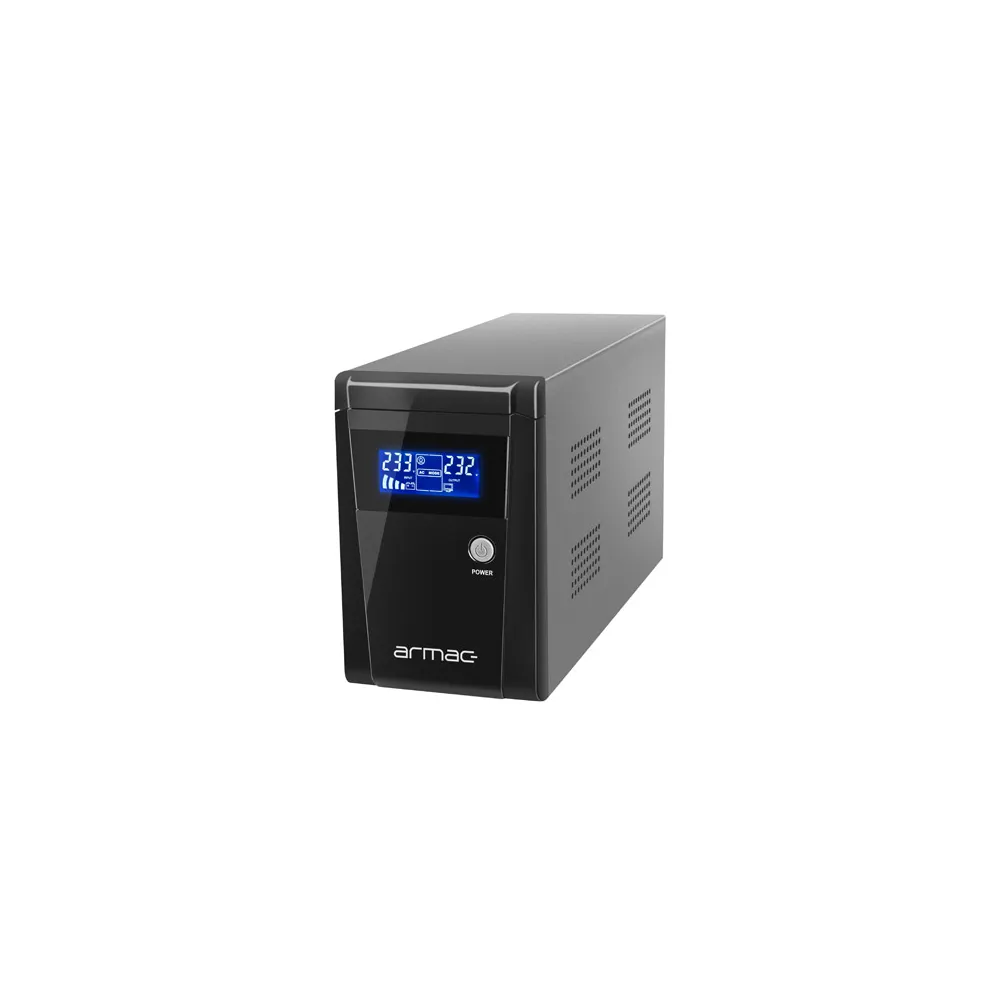 UPS ARMAC OFFICE O/1500E/LCD LINE-INTERACTIVE 1500VA 3X 230V PL USB-B LCD METALOWA OBUDOWA