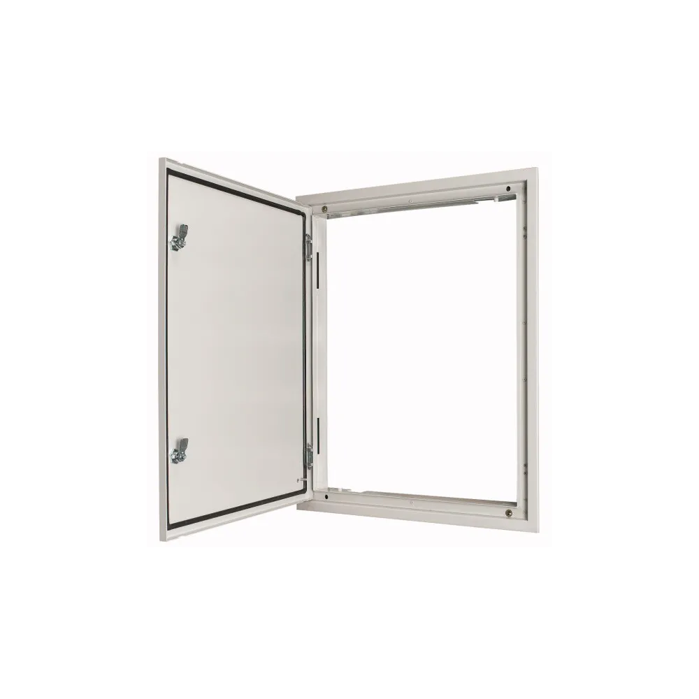BPM-U-3S-1200/12 DRZWI PEŁNE METALOWE Z RAMĄ 1260X1200 IP54 2X ZAMKI PIÓRKOWE SZARY