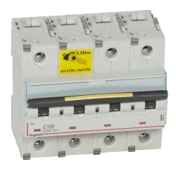 S314 DX3 WYŁĄCZNIK NADPRĄDOWY C 100A 4P 6M 16KA