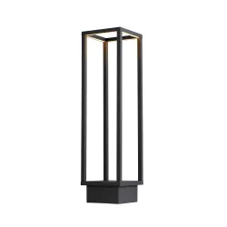 QUADRULO ANTRACYT OPRAWA OGRODOWA SŁUPEK LED 7W WW 3000K 340LM IP55 ALUMINIUM/ AKRYL