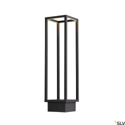 QUADRULO ANTRACYT OPRAWA OGRODOWA SŁUPEK LED 7W WW 3000K 340LM IP55 ALUMINIUM/ AKRYL