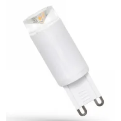ŻARÓWKA LED KAPSUŁKA 3W G9 230V PRZEZROCZYSTA CERAMICZNA 840 NW 4000K 200LM 100ST