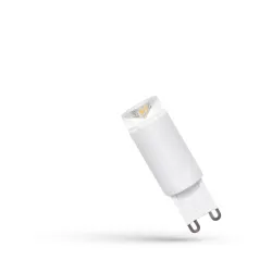 ŻARÓWKA LED KAPSUŁKA 3W G9 230V PRZEZROCZYSTA CERAMICZNA 840 NW 4000K 200LM 100ST