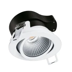 RS061B BIAŁY OPRAWA DOWNLIGHT LED PT 6W WW 3000K 500LM IP20 36ST LED5-36 G2 PSR II PC