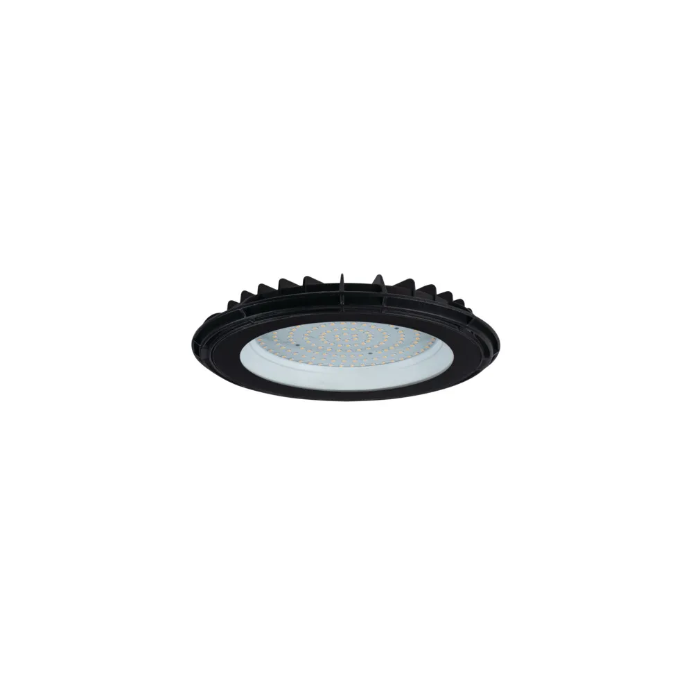HB UFO LED 100W-NW CZARNY OPRAWA HIGH-BAY LED 100W NW 4000K 10000LM IP65 AL/ SZKŁO HARTOWANE
