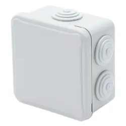 EP-088 PUSZKA INSTALACYJNA NT 84X84X50 IP54 POKRYWA PEŁNA 7 DŁAWIKÓW M25 LIGHT