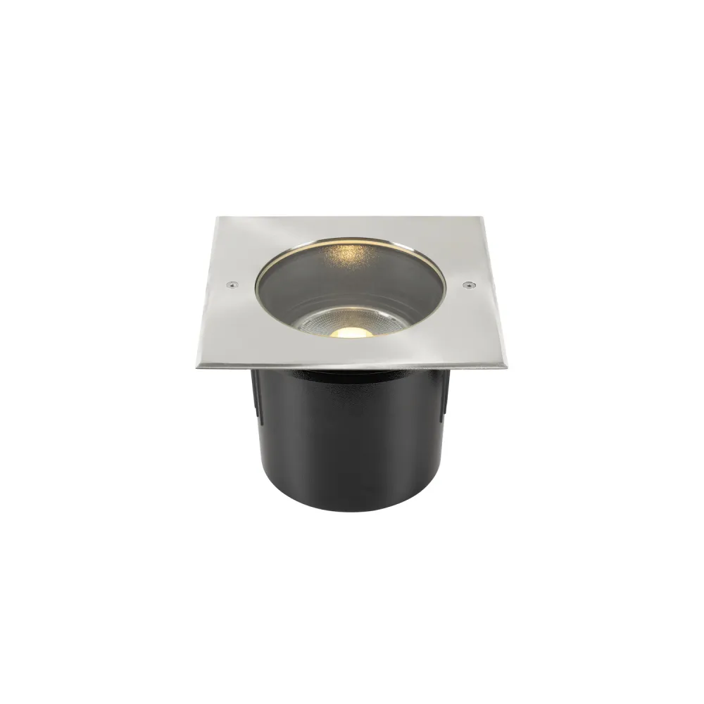DASAR STAL NIERDZEWNA OPRAWA NAJAZDOWA 1X GU10/ 75W IP67 STAL NIERDZEWNA 316/ SZKŁO