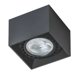 ECO CZARNY OPRAWA SUFITOWA NT 1X GU10 AR111/ 15W IP20 ALUMINIUM
