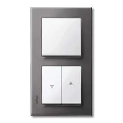 Schneider Electric Merten, System M, klawisz żaluzjowy, biały polarny, MTN432419