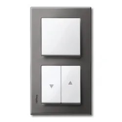 Schneider Electric Merten, System M, klawisz żaluzjowy, biały polarny, MTN432419