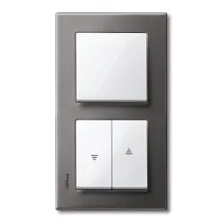 Schneider Electric Merten, System M, klawisz żaluzjowy, biały polarny, MTN432419