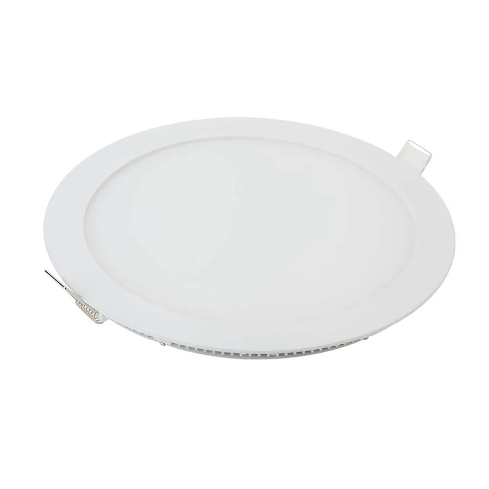 VT-1207RD BIAŁY OPRAWA PANEL LED 18W NW 4000K 1160LM IP20 120ST OKRĄGŁA 170MM ALUMINIUM