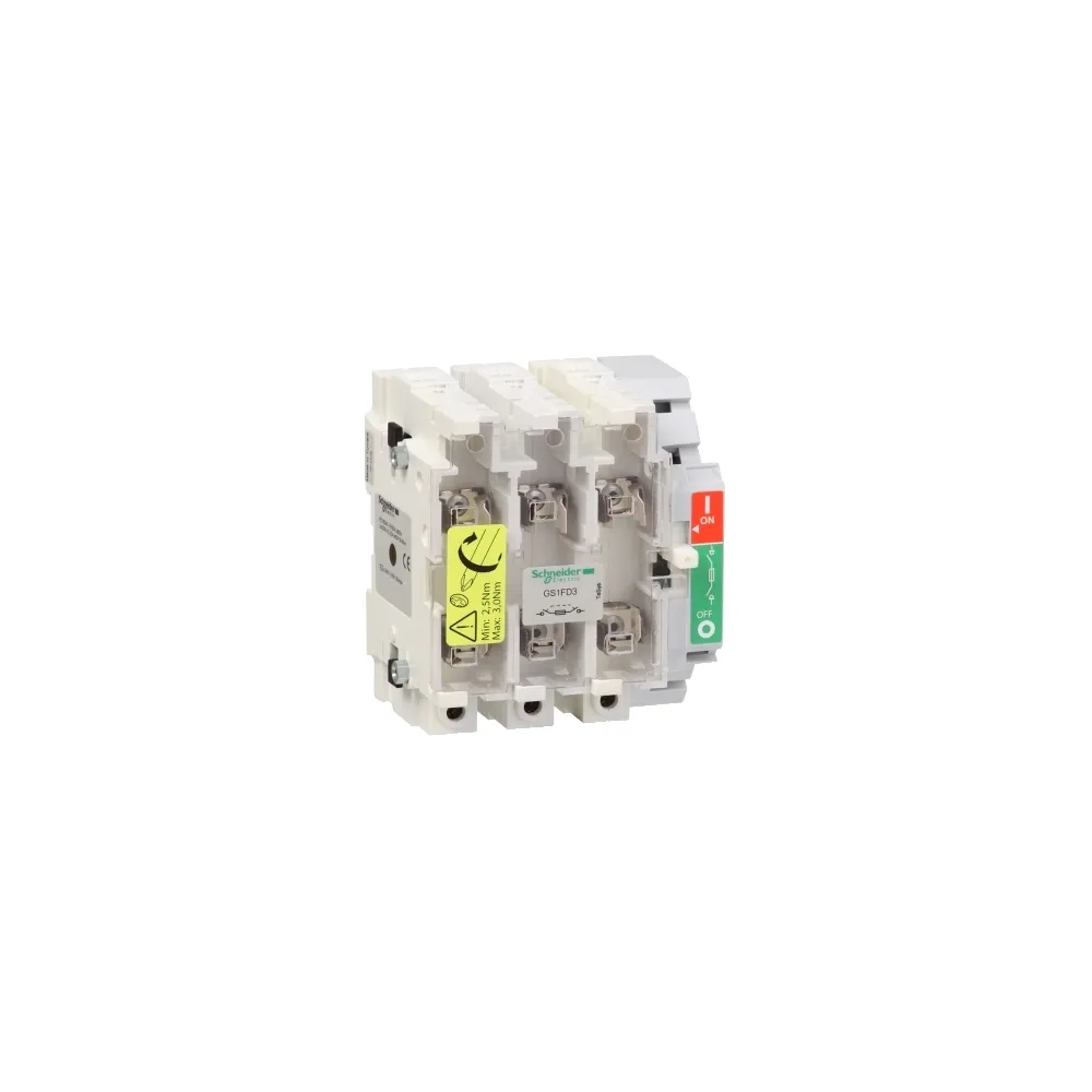 Schneider Electric Korpus wyłącznika bezpiecznikowego GS1 TeSys GS 3-bieg. NFC 50 A, GS1FD3