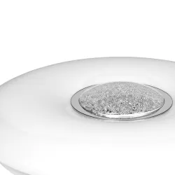 VELA BIAŁY OPRAWA SUFITOWA PLAFON LED 24W 3000K - 6000K 1820LM IP20 METAL/ TWORZYWO