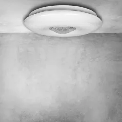 VELA BIAŁY OPRAWA SUFITOWA PLAFON LED 24W 3000K - 6000K 1820LM IP20 METAL/ TWORZYWO