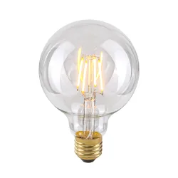 ŻARÓWKA LED RETRO CLEAR 4W E27 PRZEZROCZYSTA SZKLANA WW 2200K 400LM G95