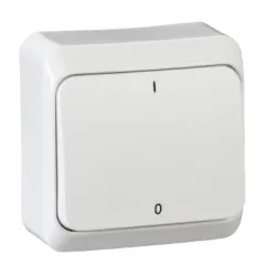 Schneider Electric Prima, łącznik 2-biegunowy, biały, WDE001020
