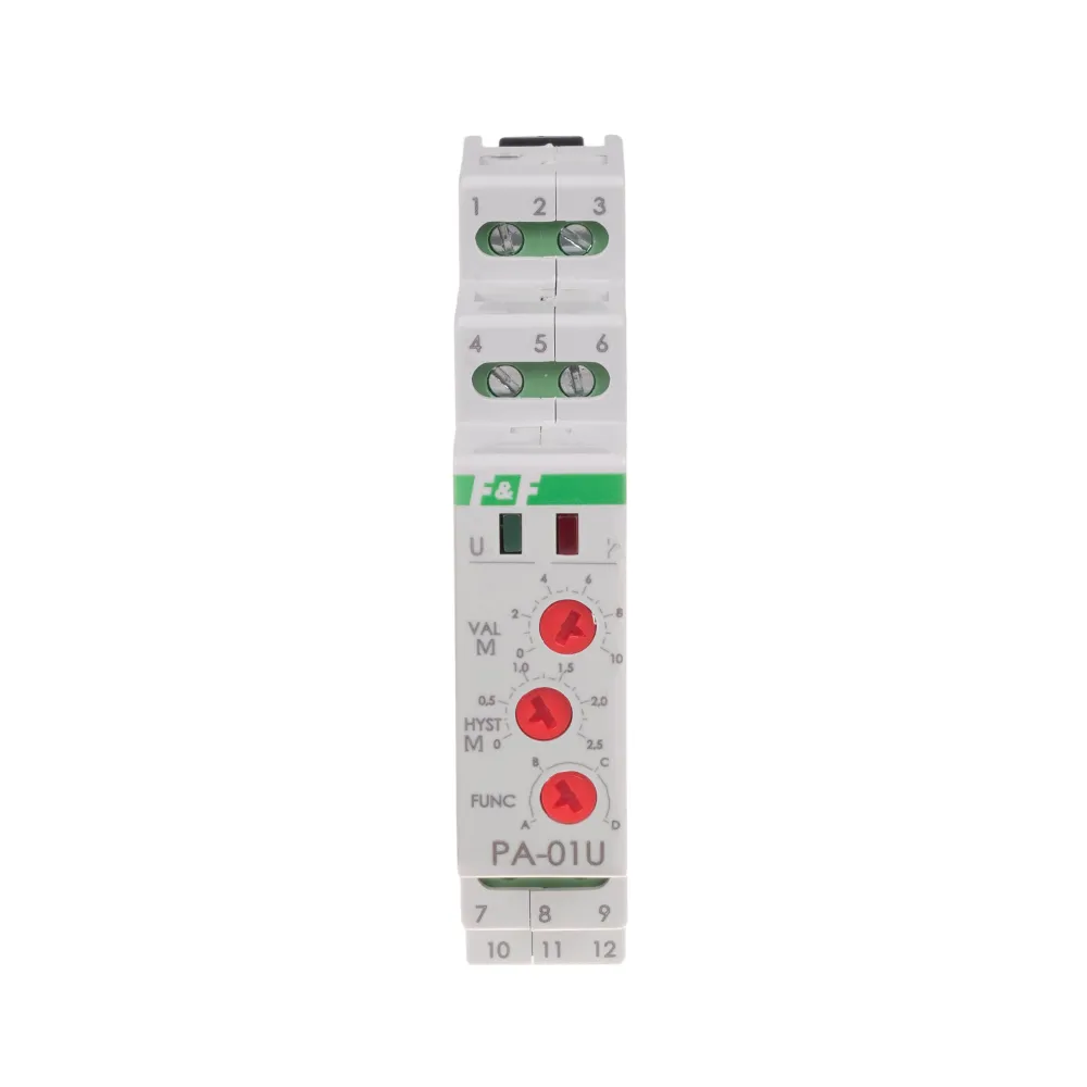 MAX-PA-01U PRZEKAŹNIK ANALOGOWY Z WEJŚCIEM NAPIĘCIOWY WEJŚCIE 0÷10V 8A TH35