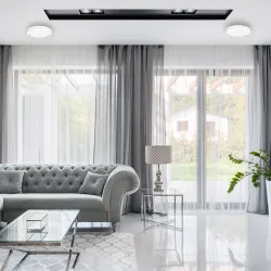 GEA BIAŁY OPRAWA SUFITOWA PLAFON LED 36W 3000K - 6000K 2520LM IP20 METAL/ TWORZYWO