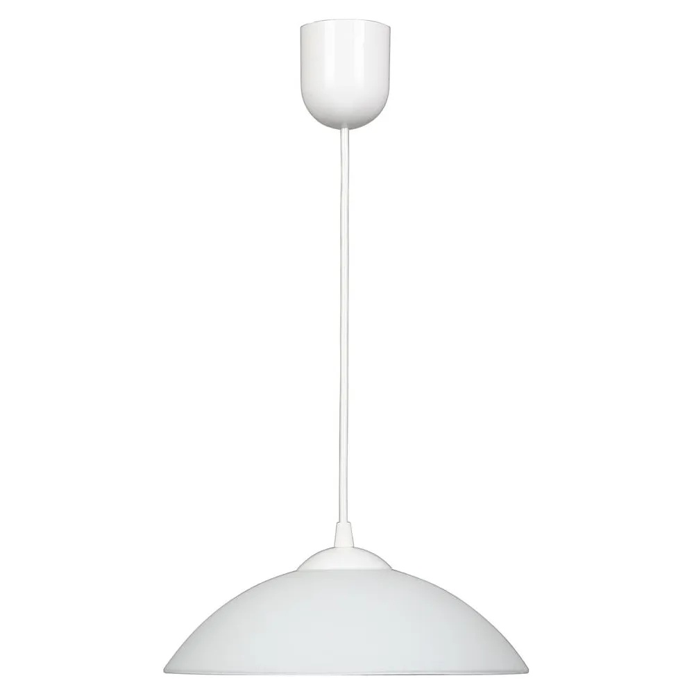 FINO BIAŁY OPRAWA WISZĄCA 1X E27/ 60W IP20 METAL