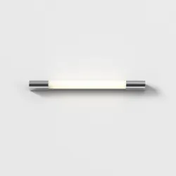 PALERMO CHROM POLEROWANY OPRAWA ŚCIENNA LED 8.1W WW 3000K 364LM IP44 ALUMINIUM