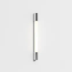 PALERMO CHROM POLEROWANY OPRAWA ŚCIENNA LED 8.1W WW 3000K 364LM IP44 ALUMINIUM