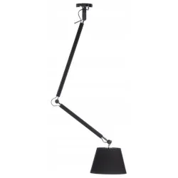 ZYTA M CZARNY OPRAWA WISZĄCA 1X E27/ 60W IP20 ALUMINIUM