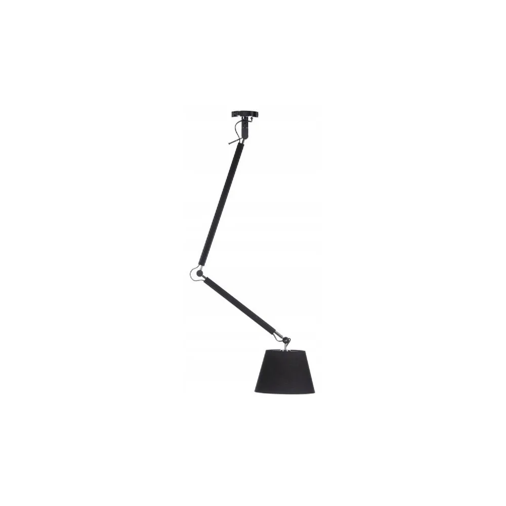 ZYTA M CZARNY OPRAWA WISZĄCA 1X E27/ 60W IP20 ALUMINIUM