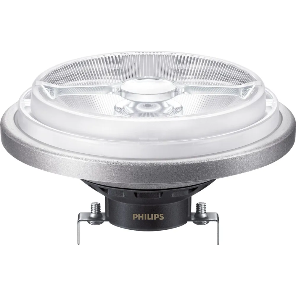 MASTER EXPERTCOLOR ŻARÓWKA LED SPOT 10.8/50W G53 12V PRZEZROCZYST ŚCIEMNIALNA 2700K 600LM 9ST AR111