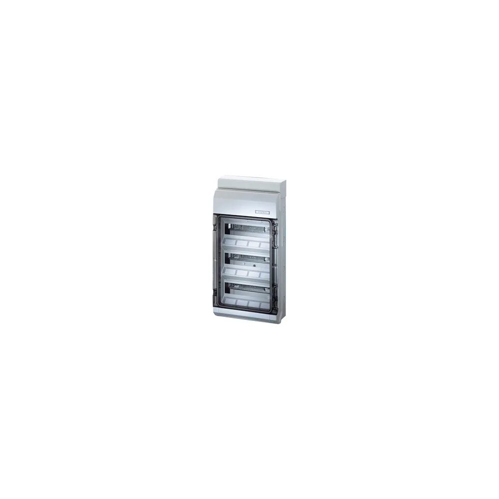 KV 3636 ROZDZIELNIA PLASTIKOWA NT 36M 3X 12M IP54 583X295X129 DRZWI DYMNE SZARY