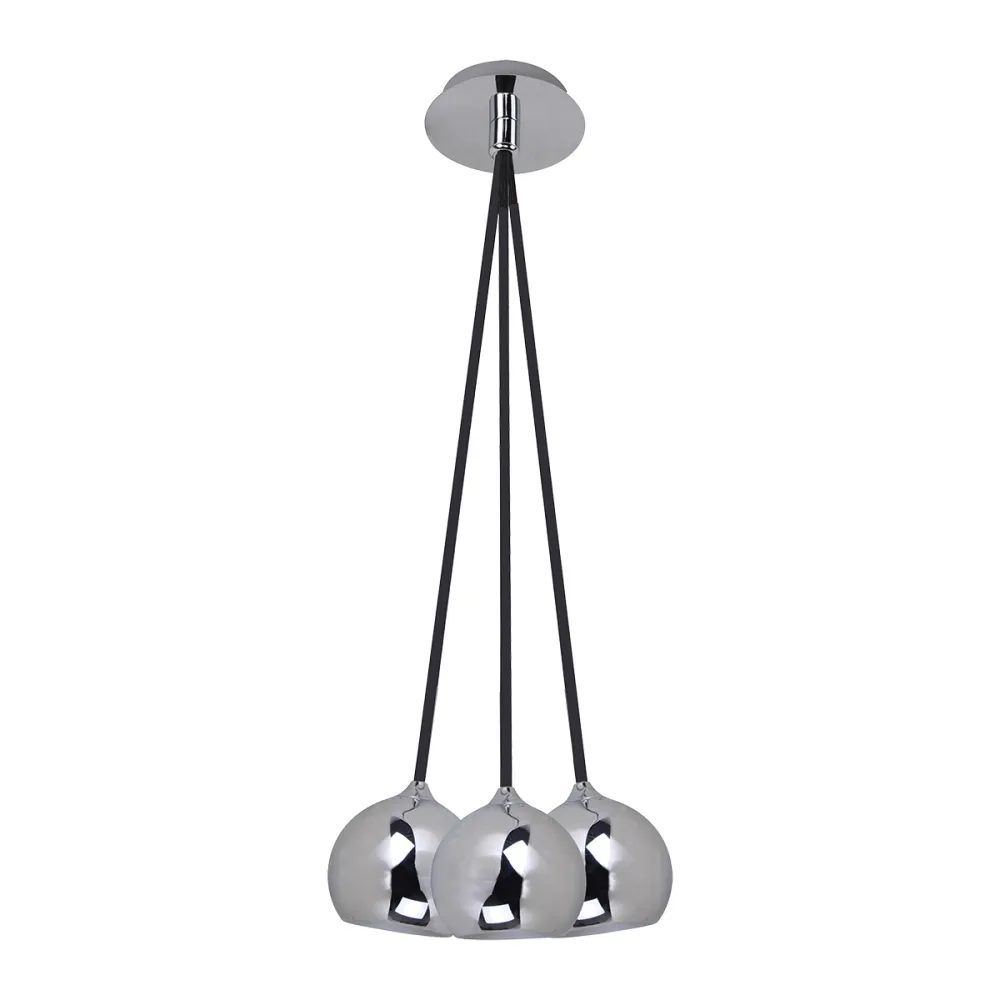JAMES CH CHROM OPRAWA WISZĄCA 3X GU10/ 50W IP20 STOP METALI