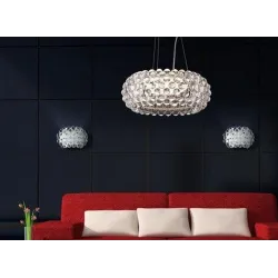 ACRYLIO 50 PRZEZROCZYSTY/ CHROM/ BIAŁY OPRAWA WISZĄCA 1X R7S/ 200W IP20 KRYSZTAŁ K9/ METAL/ SZKŁO
