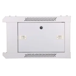 SZAFA TELEINFORMATYCZNA RACK WISZĄCA  4U 19" 600X450 SZARY DRZWI SZKLANE