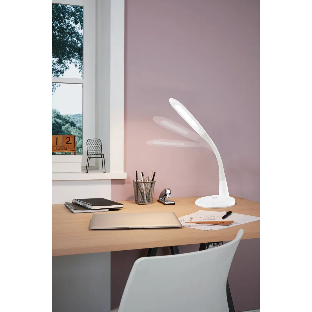 TRUNCA BIAŁY OPRAWA BIURKOWA LED 4W 2700K-5000K 450LM IP20 TWORZYWO