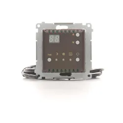 SIMON 54 MODUŁ BRĄZ MAT REGULATOR TEMPERATURY CYFROWY Z WYŚWIETLACZEM Z ZEWNĘTRZNYM CZUJNIKIEM