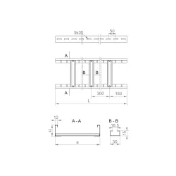 DUD400H45/3 N DRABINKA KABLOWA 3M 1.2 MM