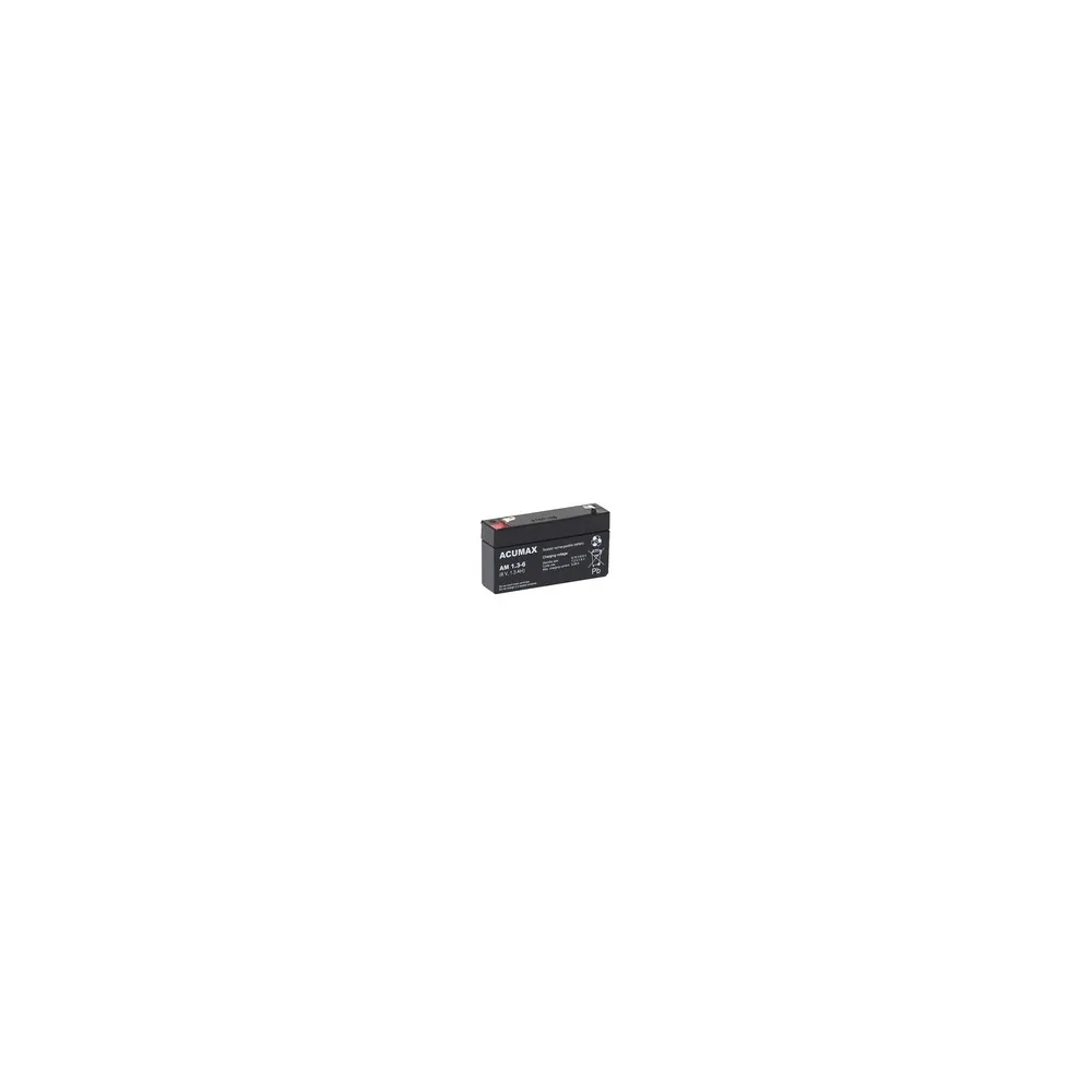 AKUMULATOR KWASOWO-OŁOWIOWY   1.3AH 6V AGM VRLA BEZOBSŁUGOWY