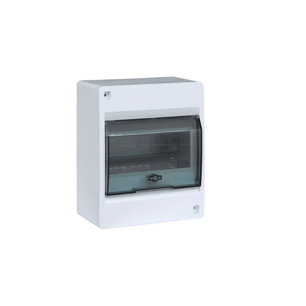 IC2 VD106TP ROZDZIELNIA PLASTIKOWA NT 6M 1X 6M N+PE IP30 170X134.5X91 DRZWI DYMNE BIAŁY