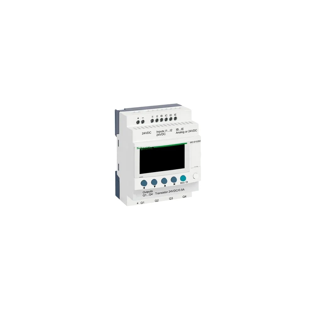 Schneider Electric Zelio Logic 24VDC, SR3B102BD