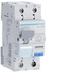 ADC932D B 32A/ 30MA/AC WYŁĄCZNIK RÓŻNICONADPRĄDOWY B 32A 1P+N 2M 30MA AC 6KA