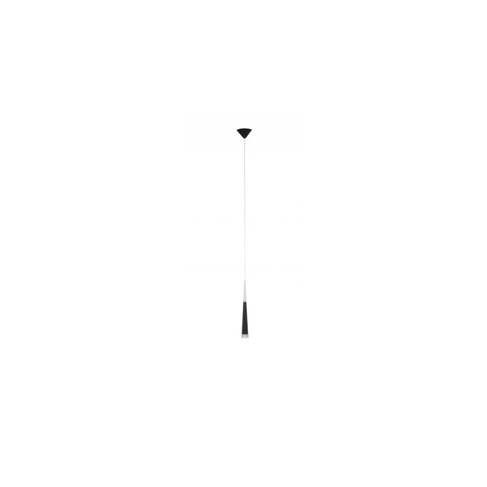 BRINA CZARNY OPRAWA WISZĄCA LED 8W WW 3000K 150LM IP20 METAL/ PVC