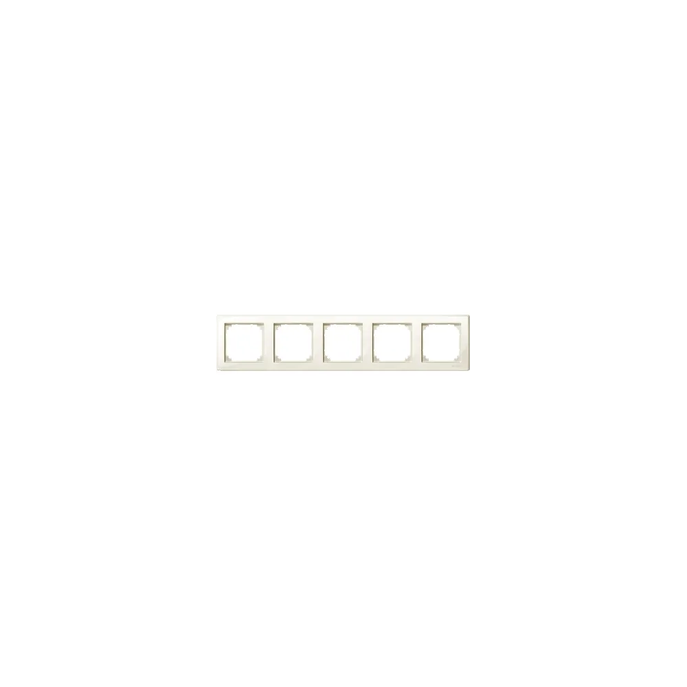 Schneider Electric Merten, M-Smart, ramka pięciokrotna, kremowy, MTN478544