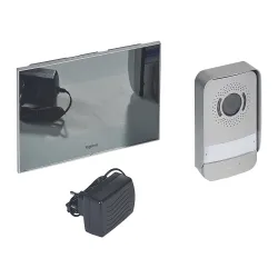 VIDEODOMOFON KOLOROWY LCD 7" LUSTRZANY ZESTAW