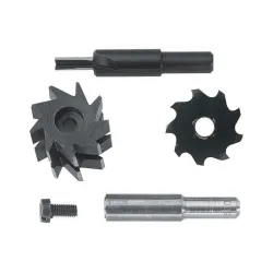 ZESTAW FREZARSKI 1X FREZWPUSTOWY O30X22MM1X FREZ TARCZOWY DO ROWKÓW O35X5MM1X FREZ DO ROWKÓW O6