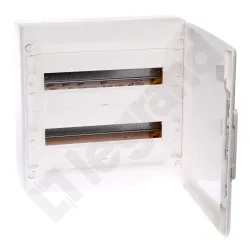 XL3 125 ROZDZIELNIA PLASTIKOWA NT 36M 2X 18M N+PE IP40 IK09 450X450X150 DRZWI PEŁNE BIAŁY
